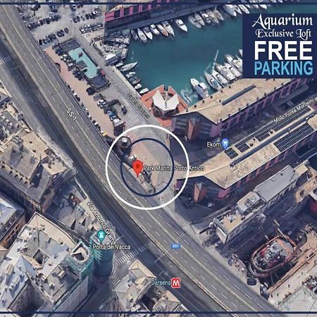 Aquarium Exclusive Loft - Private Parking Apartamento Génova Exterior foto